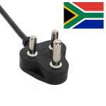 South African (Type M) Mains Leads