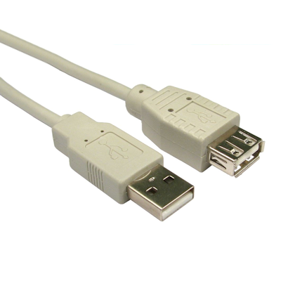 Leads Direct | USB2 Lead – Extension – 0.25m